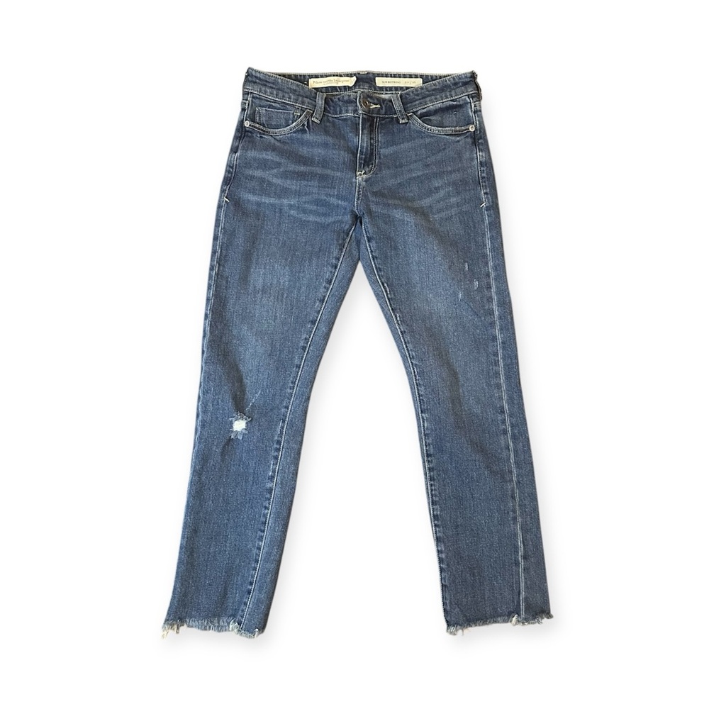 Pilcro and the Letterpress Slim Boyfriend Jeans